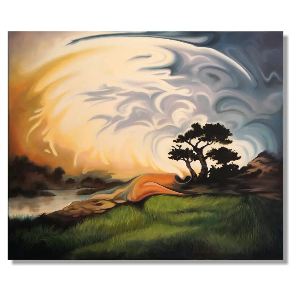 &#39;The Afternoon? oil paijnting by Laura Alich