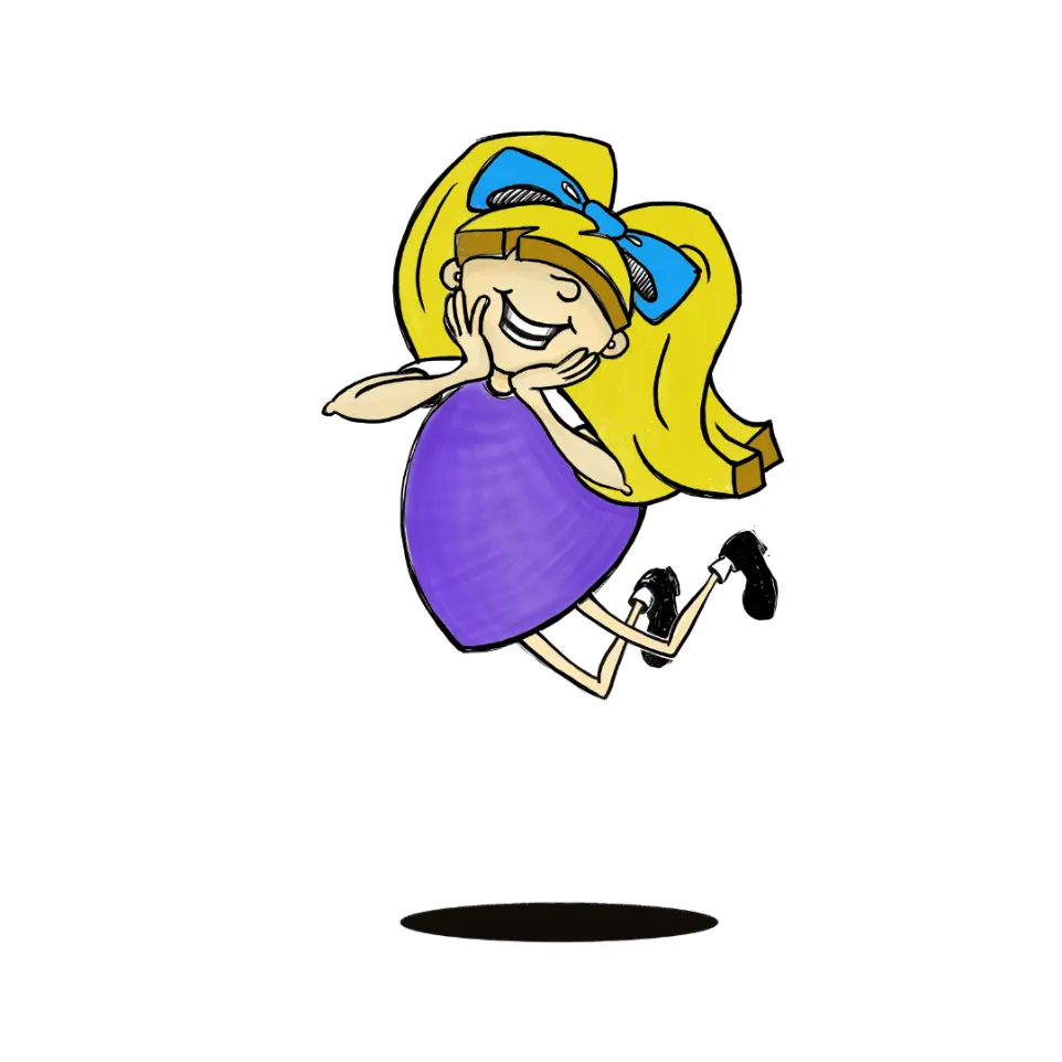 Penny from Penny and the Pesky Hairs by Laura Alich