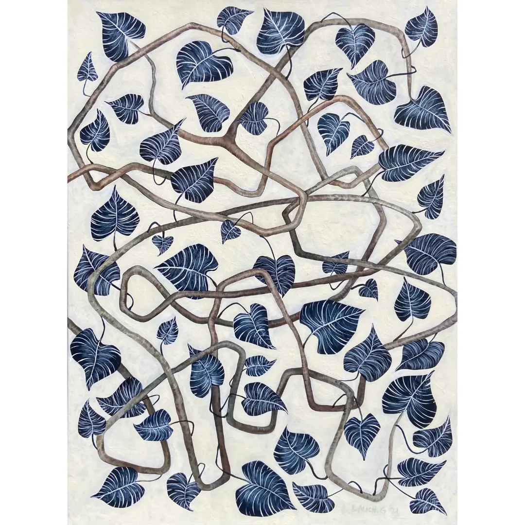 Twisted Branches oil painting by Laura Alich