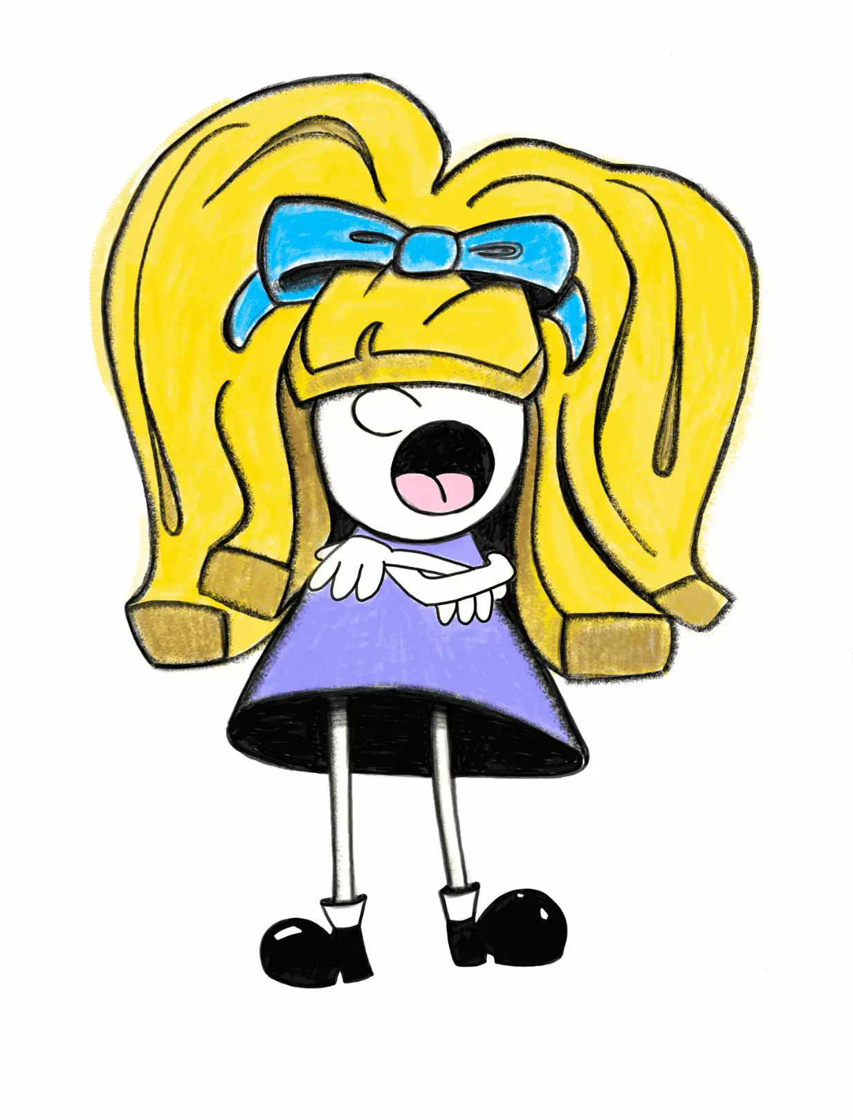 Penny from Penny and the Pesky Hairs by Laura Alich