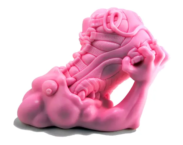 Shoe Goober Gum Goblin by laura Alich